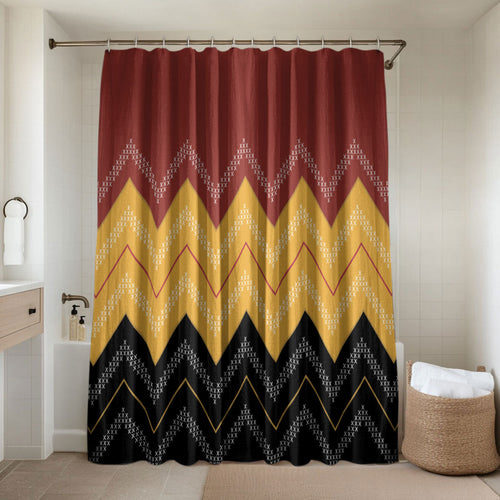 Kaokao Maori Tukutuku Inspired New Zealand Bathroom Set