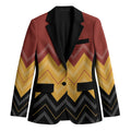 Kaokao Maori Tukutuku Inspired New Zealand Blazer