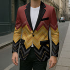 Kaokao Maori Tukutuku Inspired New Zealand Blazer