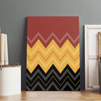 Kaokao Maori Tukutuku Inspired New Zealand Canvas Wall Art
