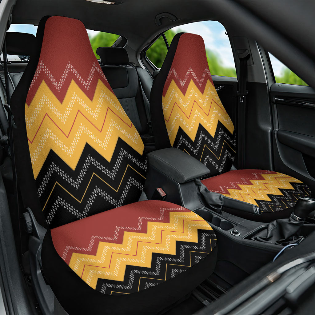 Kaokao Maori Tukutuku Inspired New Zealand Car Seat Cover