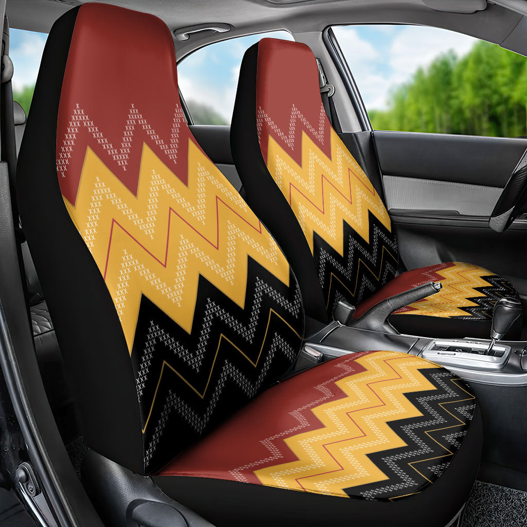 Kaokao Maori Tukutuku Inspired New Zealand Car Seat Cover