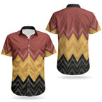 Kaokao Maori Tukutuku Inspired New Zealand Couples Matching Tank Maxi Dress and Hawaiian Shirt