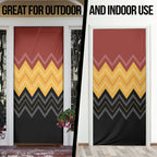 Kaokao Maori Tukutuku Inspired New Zealand Door Cover