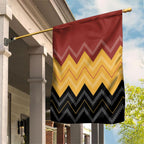 Kaokao Maori Tukutuku Inspired New Zealand Garden Flag
