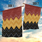Kaokao Maori Tukutuku Inspired New Zealand Garden Flag