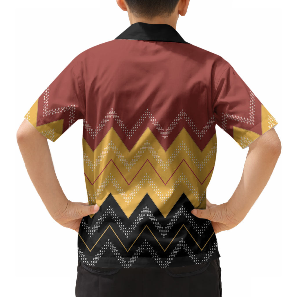 Kaokao Maori Tukutuku Inspired New Zealand Hawaiian Shirt