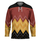 Kaokao Maori Tukutuku Inspired New Zealand Hockey Jersey