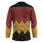 Kaokao Maori Tukutuku Inspired New Zealand Hockey Jersey