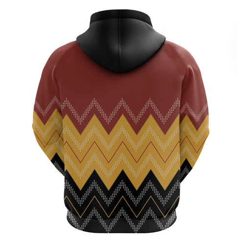 Kaokao Maori Tukutuku Inspired New Zealand Hoodie