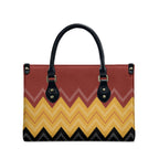 Kaokao Maori Tukutuku Inspired New Zealand Leather Bag