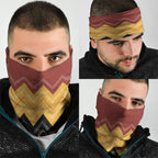 Kaokao Maori Tukutuku Inspired New Zealand Neck Gaiter