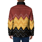 Kaokao Maori Tukutuku Inspired New Zealand Padded Jacket