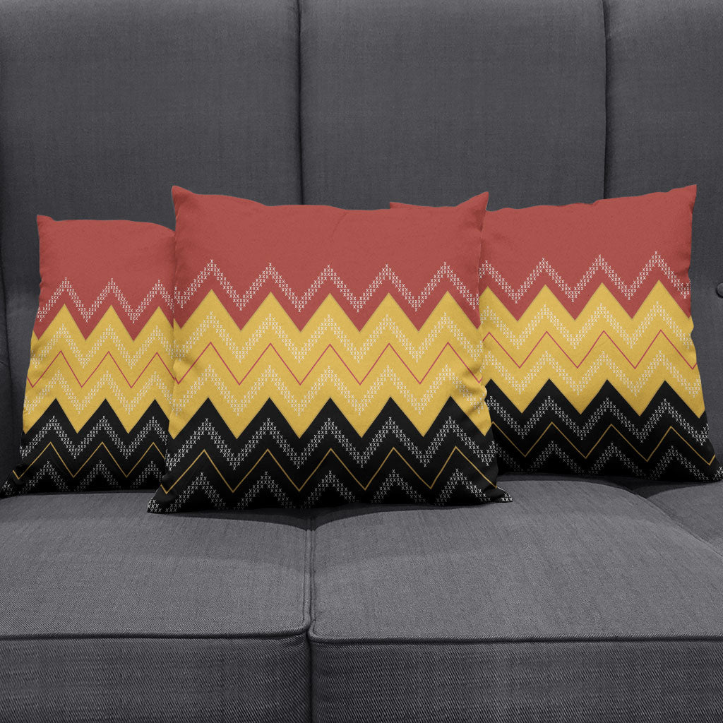 Kaokao Maori Tukutuku Inspired New Zealand Pillow Cover