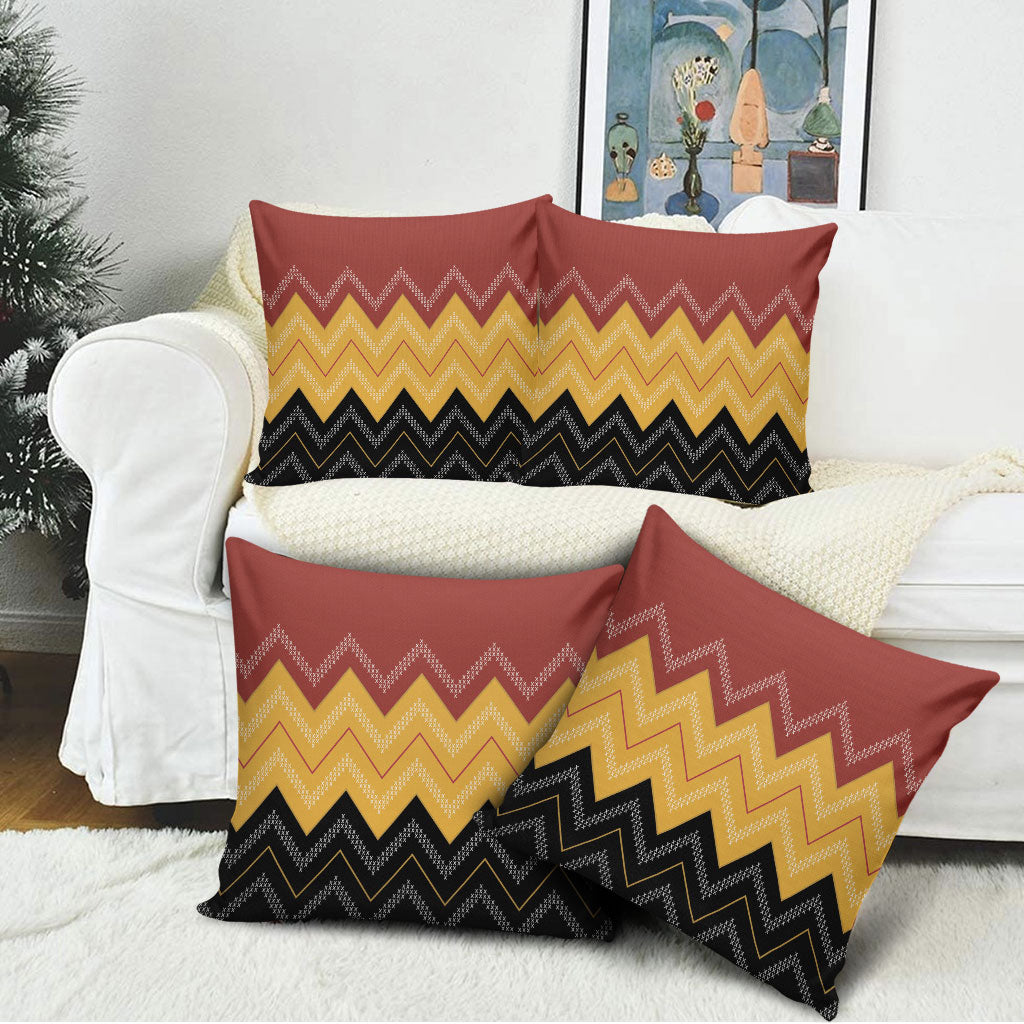 Kaokao Maori Tukutuku Inspired New Zealand Pillow Cover