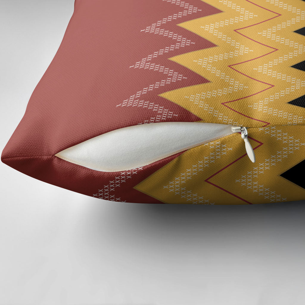 Kaokao Maori Tukutuku Inspired New Zealand Pillow Cover
