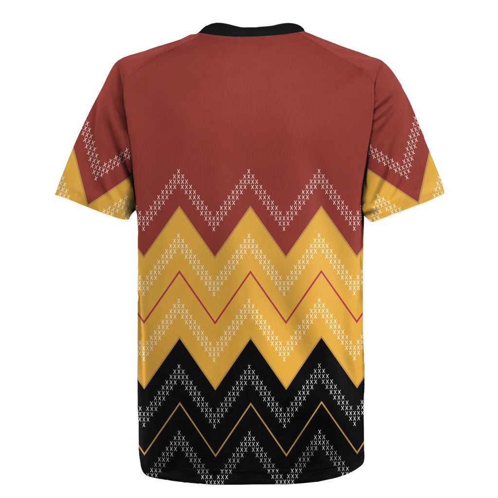 Kaokao Maori Tukutuku Inspired New Zealand Rugby Jersey