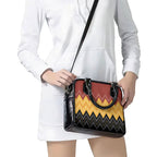 Kaokao Maori Tukutuku Inspired New Zealand Shoulder Handbag