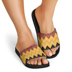 Kaokao Maori Tukutuku Inspired New Zealand Slide Sandals