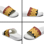 Kaokao Maori Tukutuku Inspired New Zealand Slide Sandals