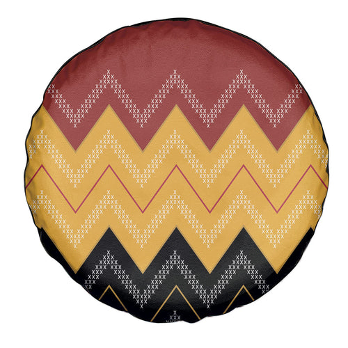 Kaokao Maori Tukutuku Inspired New Zealand Spare Tire Cover