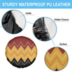 Kaokao Maori Tukutuku Inspired New Zealand Spare Tire Cover