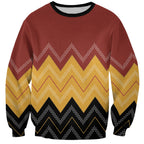 Kaokao Maori Tukutuku Inspired New Zealand Sweatshirt