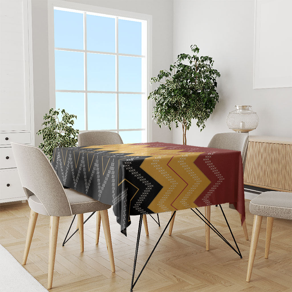Kaokao Maori Tukutuku Inspired New Zealand Tablecloth
