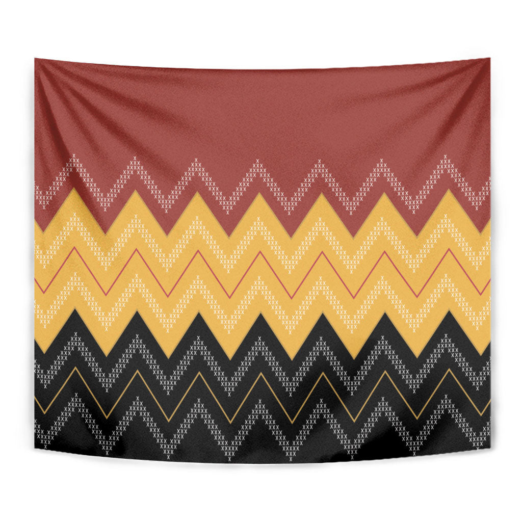 Kaokao Maori Tukutuku Inspired New Zealand Tapestry