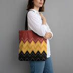 Kaokao Maori Tukutuku Inspired New Zealand Tote Bag