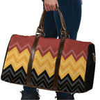 Kaokao Maori Tukutuku Inspired New Zealand Travel Bag