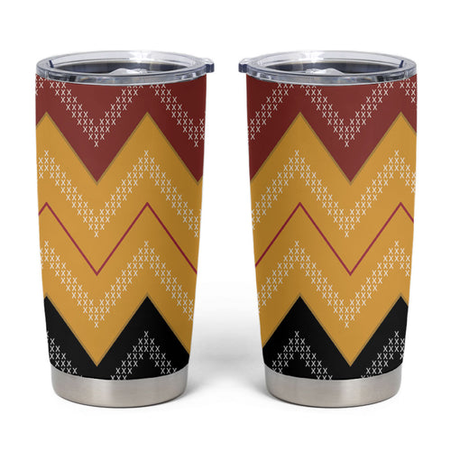 Kaokao Maori Tukutuku Inspired New Zealand Tumbler Cup