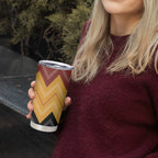 Kaokao Maori Tukutuku Inspired New Zealand Tumbler Cup