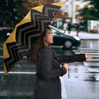 Kaokao Maori Tukutuku Inspired New Zealand Umbrella