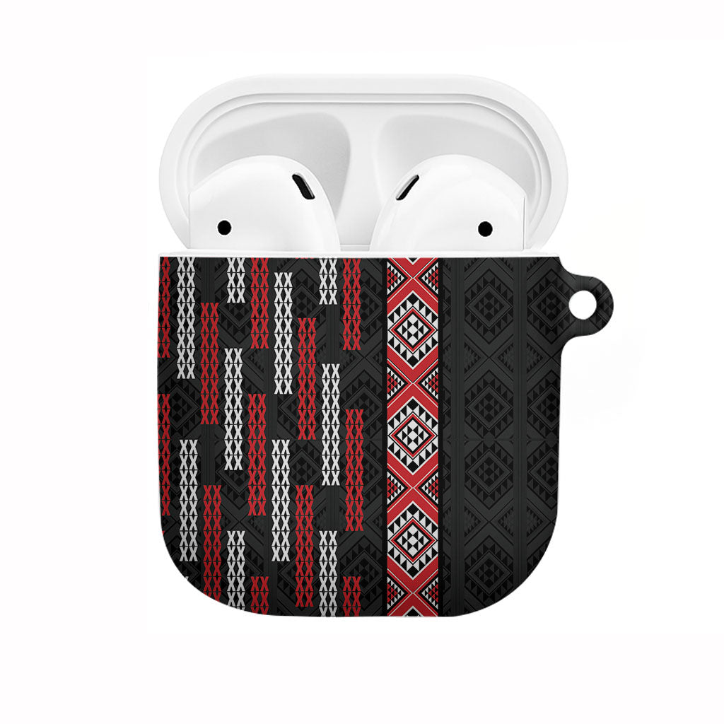 Roimata Toroa Maori Taniko Inspired New Zealand AirPods Case
