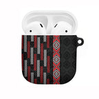 Roimata Toroa Maori Taniko Inspired New Zealand AirPods Case