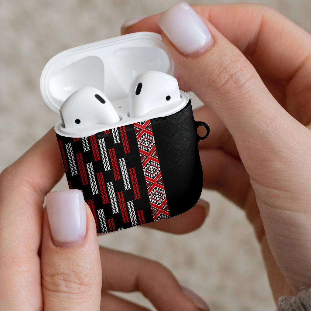 Roimata Toroa Maori Taniko Inspired New Zealand AirPods Case