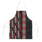 Roimata Toroa Maori Taniko Inspired New Zealand Apron