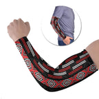 Roimata Toroa Maori Taniko Inspired New Zealand Arm Sleeves