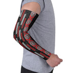 Roimata Toroa Maori Taniko Inspired New Zealand Arm Sleeves