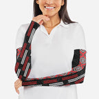 Roimata Toroa Maori Taniko Inspired New Zealand Arm Sleeves