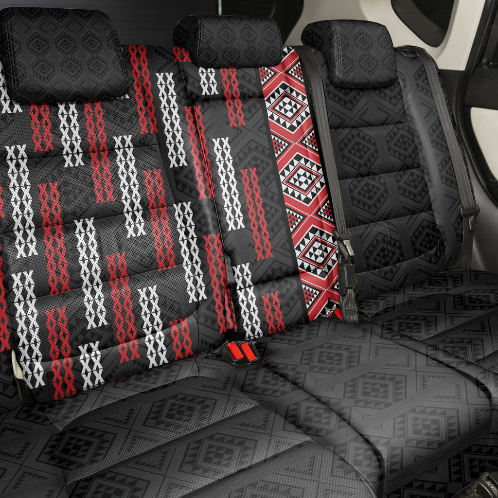Roimata Toroa Maori Taniko Inspired New Zealand Back Car Seat Cover