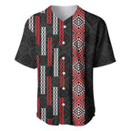 Roimata Toroa Maori Taniko Inspired New Zealand Baseball Jersey