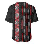 Roimata Toroa Maori Taniko Inspired New Zealand Baseball Jersey