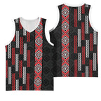 Roimata Toroa Maori Taniko Inspired New Zealand Basketball Jersey