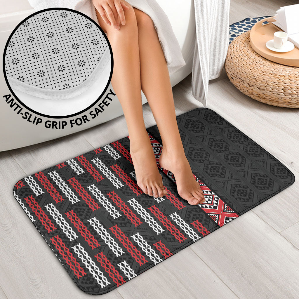 Roimata Toroa Maori Taniko Inspired New Zealand Bathroom Set
