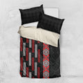 Roimata Toroa Maori Taniko Inspired New Zealand Bedding Set