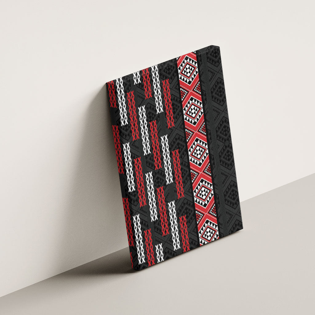 Roimata Toroa Maori Taniko Inspired New Zealand Canvas Wall Art