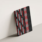 Roimata Toroa Maori Taniko Inspired New Zealand Canvas Wall Art