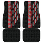 Roimata Toroa Maori Taniko Inspired New Zealand Car Mats